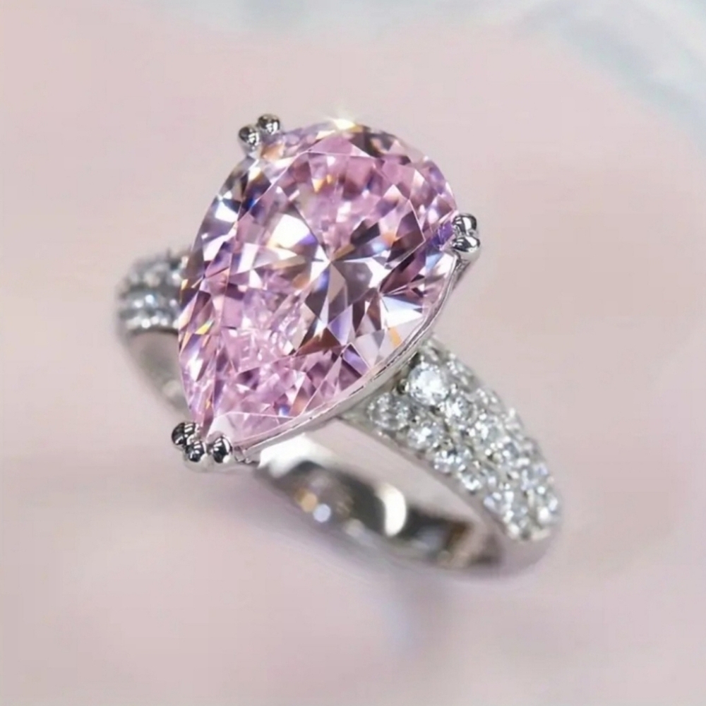 Gorgeous Pink Gemstone Ring
